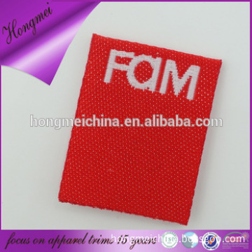 red loop fold clothes label clothing accessories labels